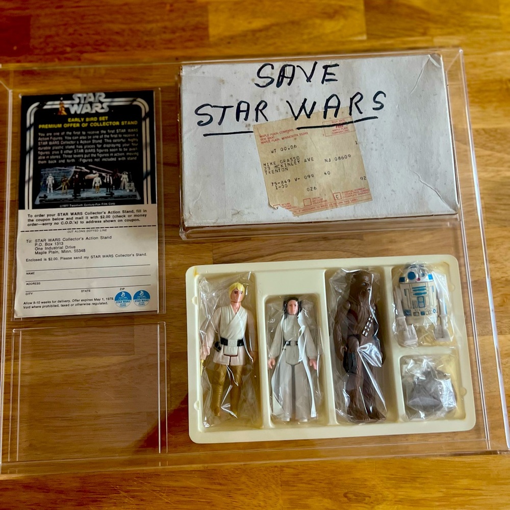 Early Bird 1977 Vintage Star Wars Set